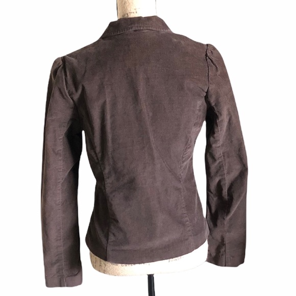 Old Navy Stretch Fabric Brown Corduroy Blazer Size S - Picture 7 of 16